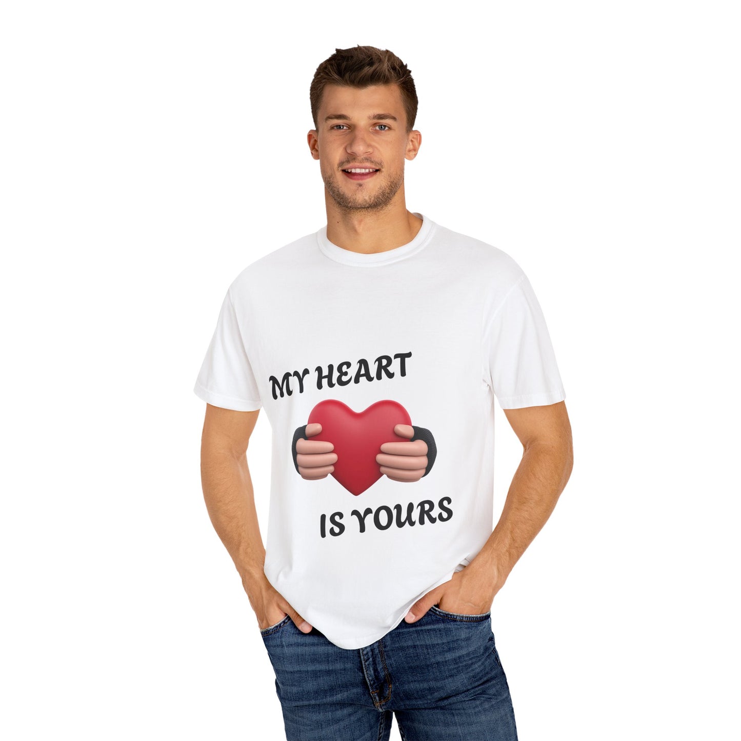 Heartfelt Love T-Shirt - 'My Heart Is Yours'