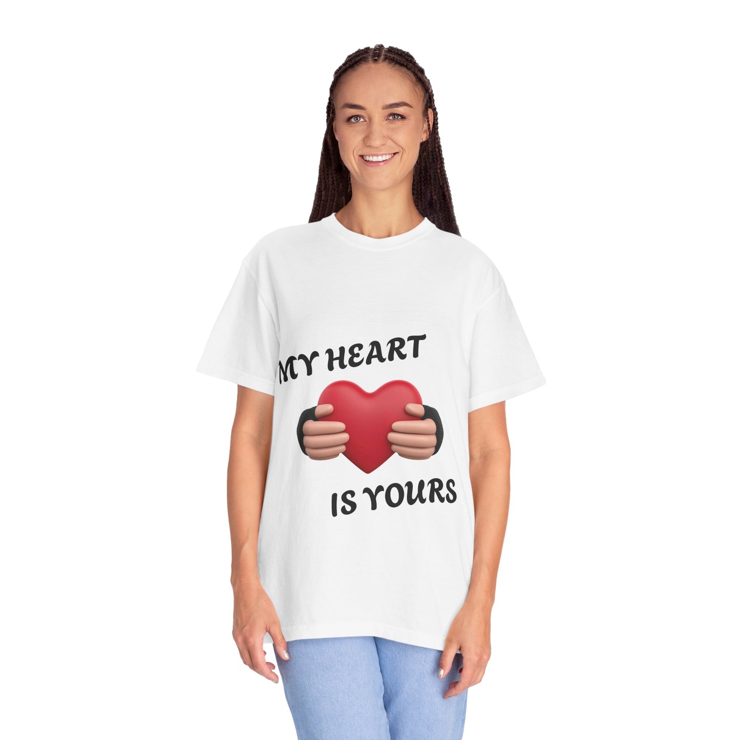 Heartfelt Love T-Shirt - 'My Heart Is Yours'