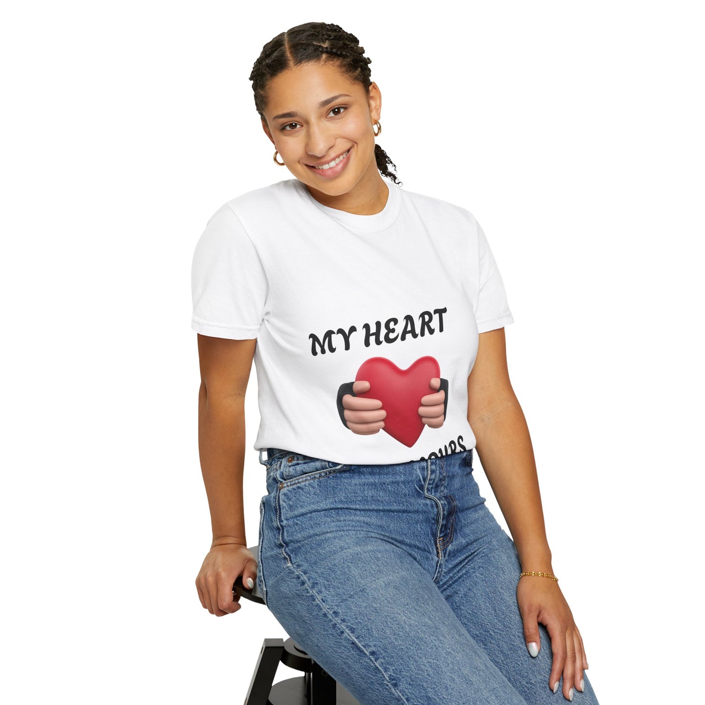 Heartfelt Love T-Shirt - 'My Heart Is Yours'