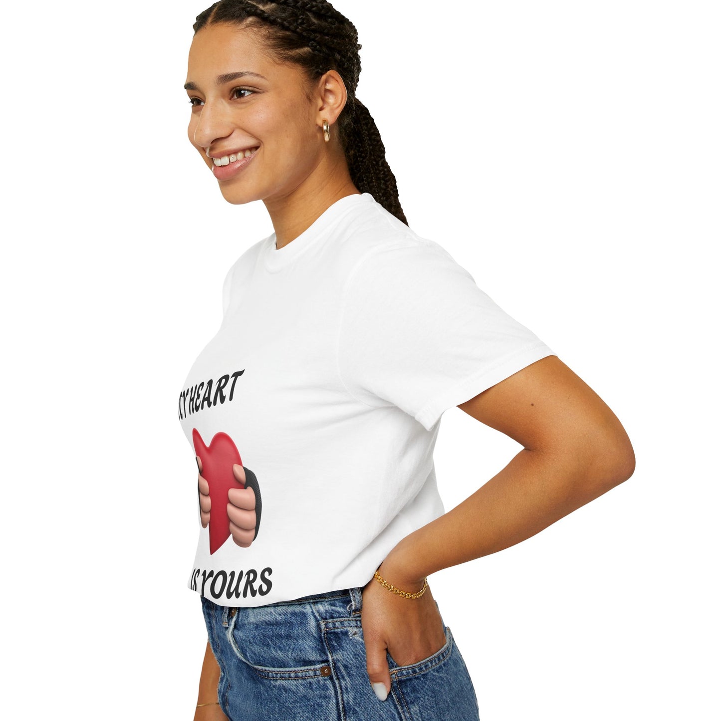 Heartfelt Love T-Shirt - 'My Heart Is Yours'