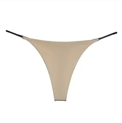 New Deep V Thong Women's Breathable  Line Sexy Hot Low Waist Mini Panties Bikini Bottom Thongs Female Panty Women Underwear