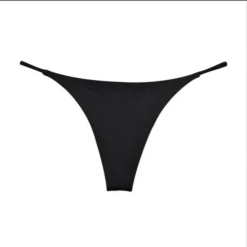 New Deep V Thong Women's Breathable  Line Sexy Hot Low Waist Mini Panties Bikini Bottom Thongs Female Panty Women Underwear